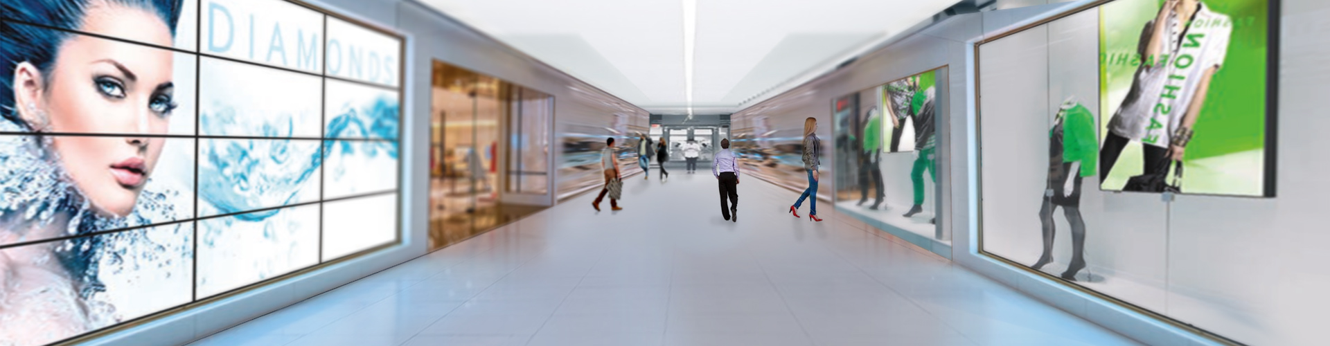 Video Wall - digital signage - afișare digitală